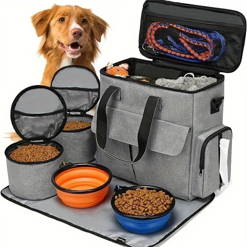 Set viaggio 6 pz con borsone