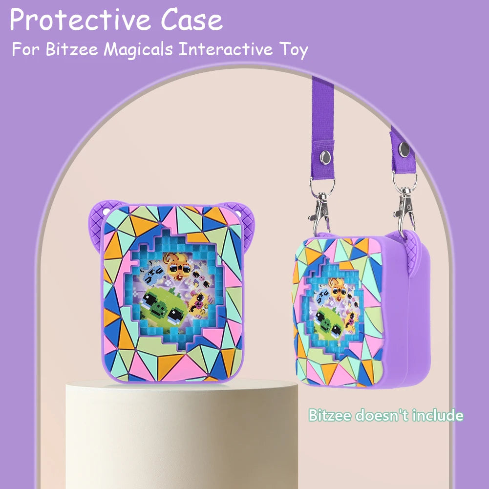 Per Bitzee custodia in Silicone custodia protettiva custodia in pelle per Bitzee Magicals Digital Pet Toy per Bitzee Disneys Protector