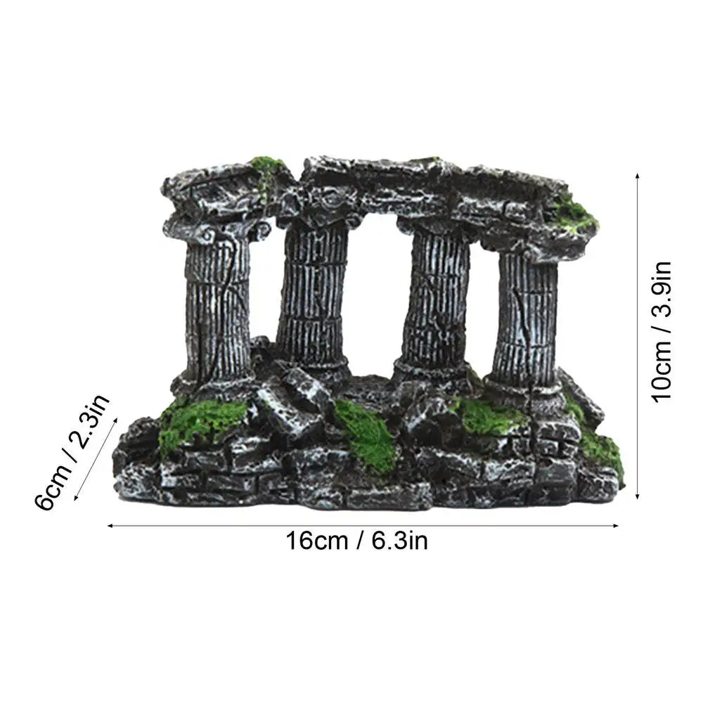Decorazioni per acquario colonne