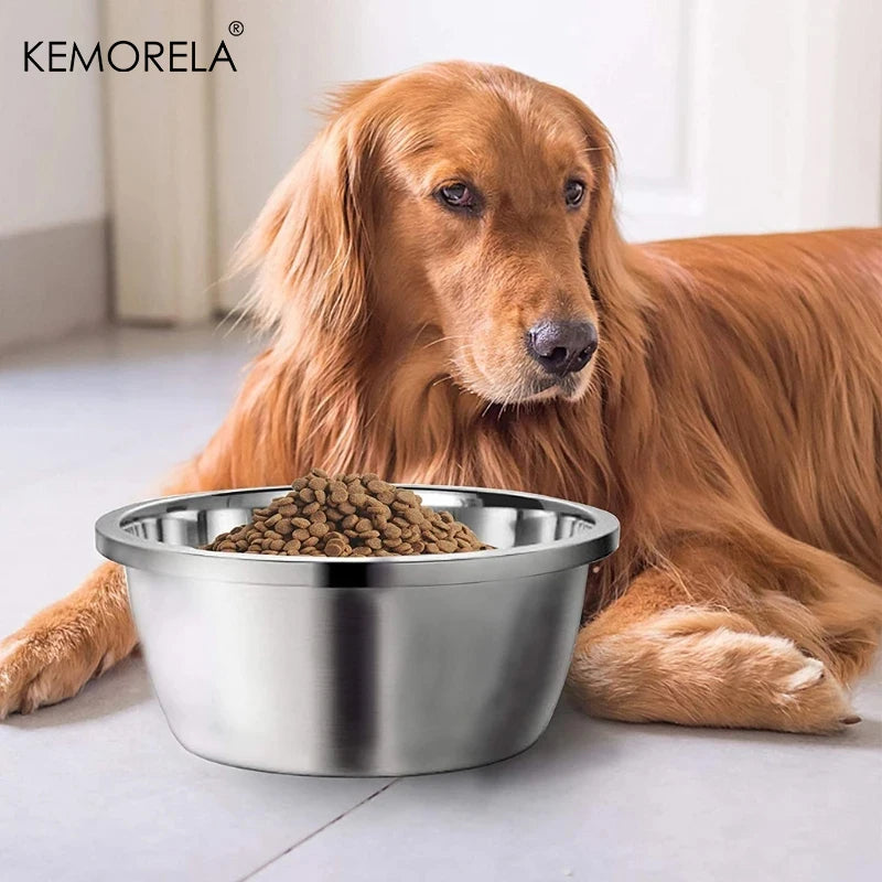 Ciotola per cani tg grande acciaio