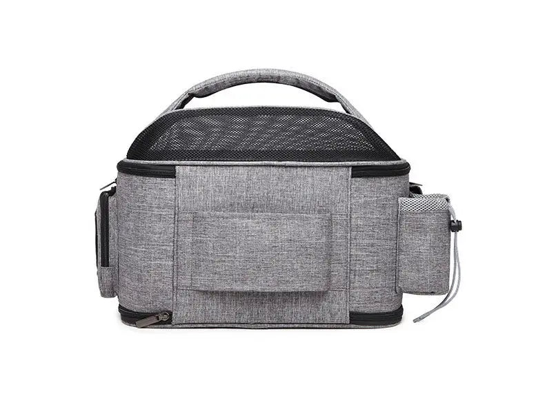 Tinta unita 43 * 31 * 35 cm MeshTravel Gatti e cani Borsa a tracolla pieghevole per animali domestici Borsa per cani