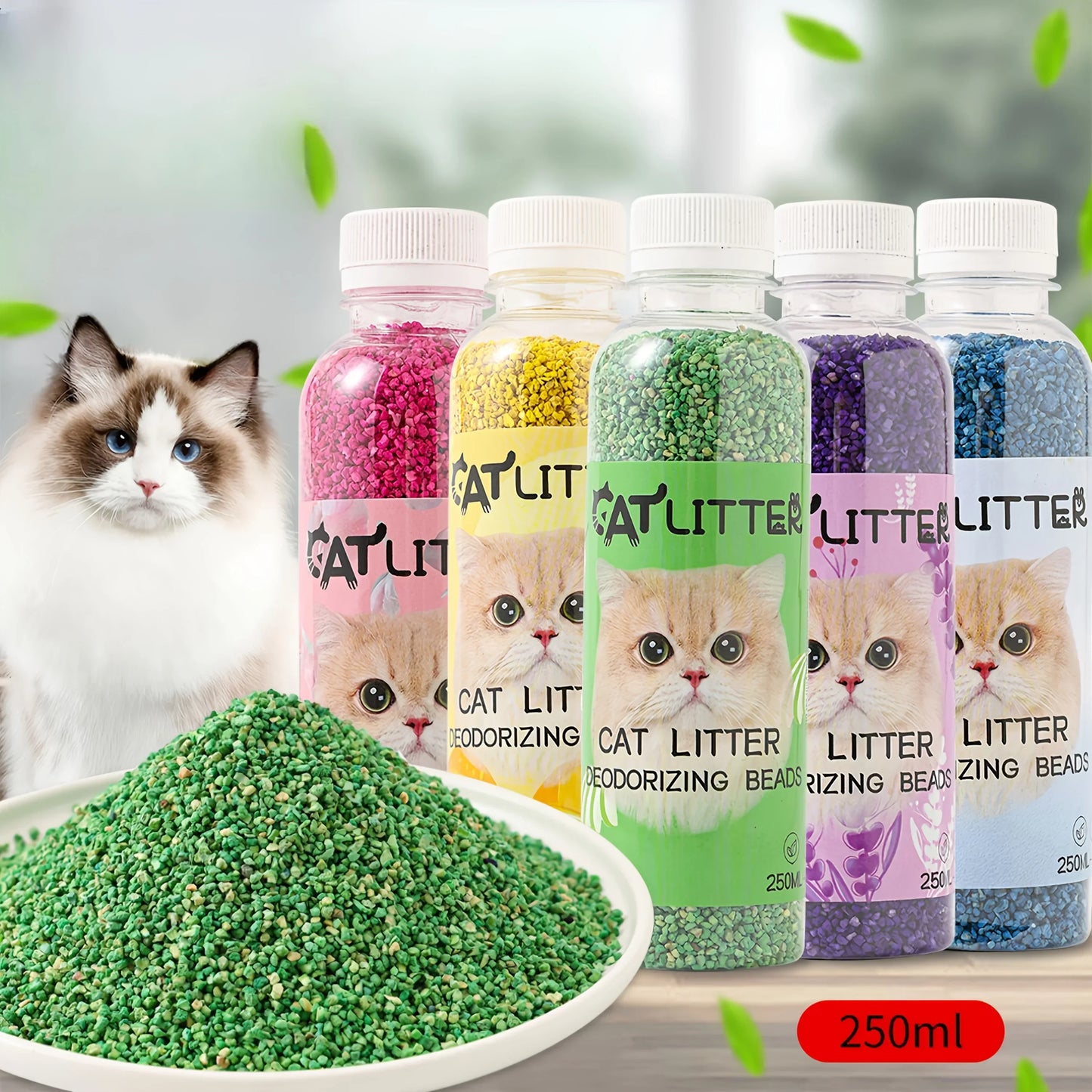 Perline deodorante per lettiera