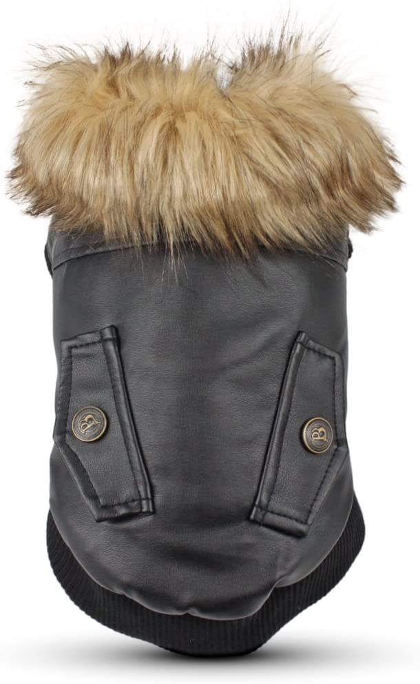 Cappotti per cani in pelle impermeabile