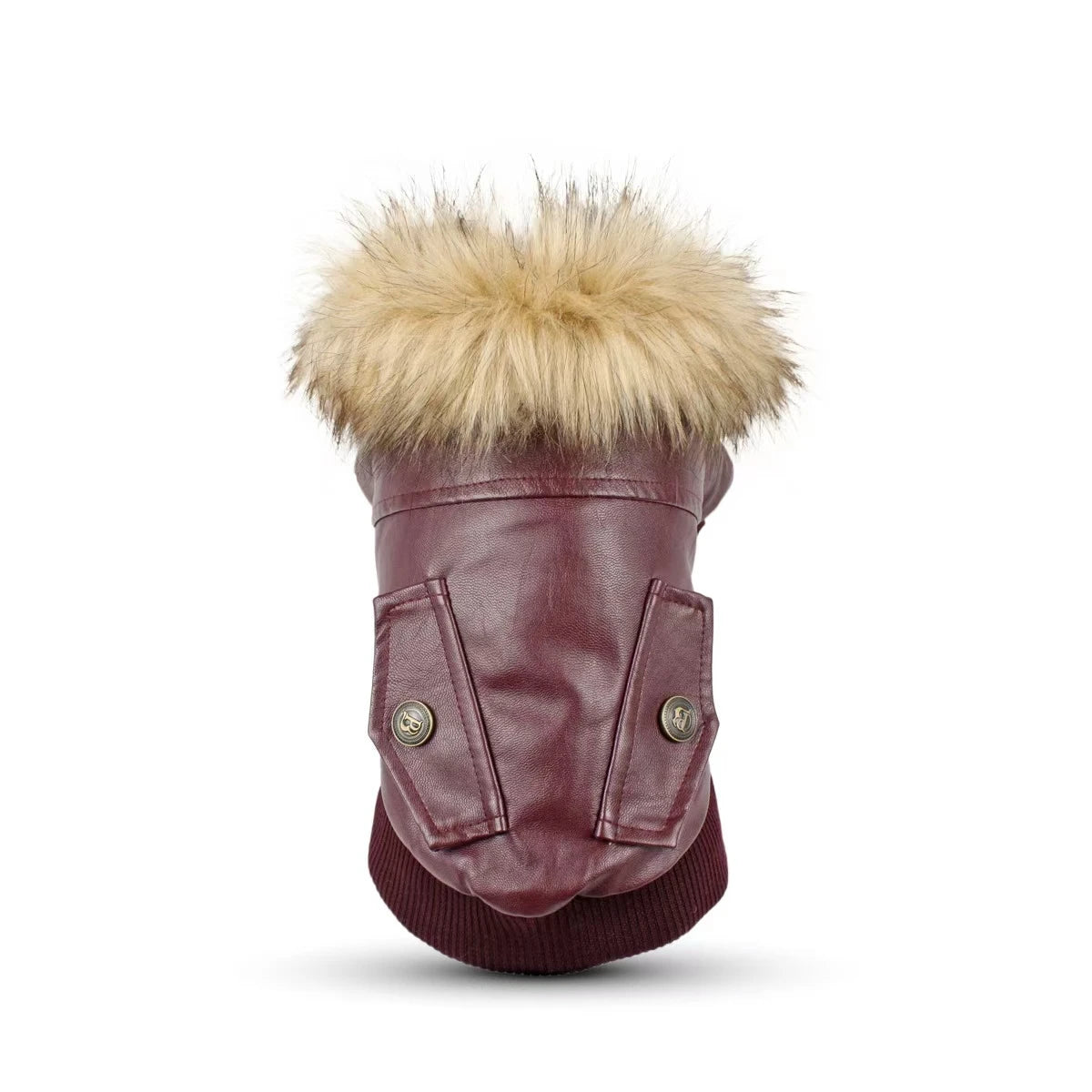 Cappotti per cani in pelle impermeabile