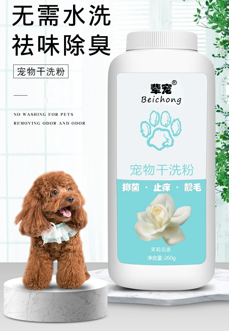 Shampoo secco in polvere