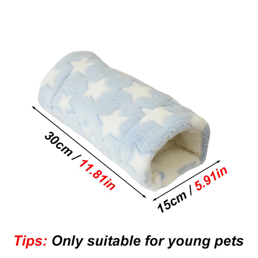 1pc gabbia per criceti furetto tunnel amaca per ratto caldo tubo per criceto giocattolo gabbia da letto appesa per criceto coniglio porcellino d'India piccolo animale