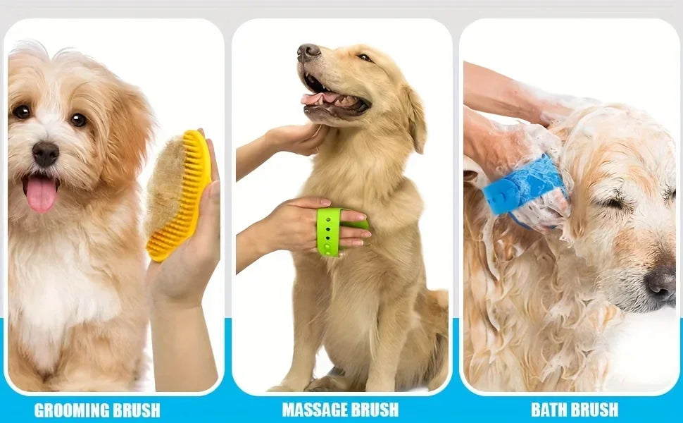 Spazzola per shampoo in silicone