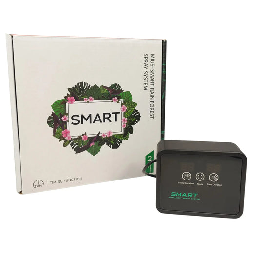 Sistema di spruzzo intelligente per rettili Fogger Terrario Umidificatore Timer elettronico Nebbia automatica Kit foresta pluviale Controllo irrigatore