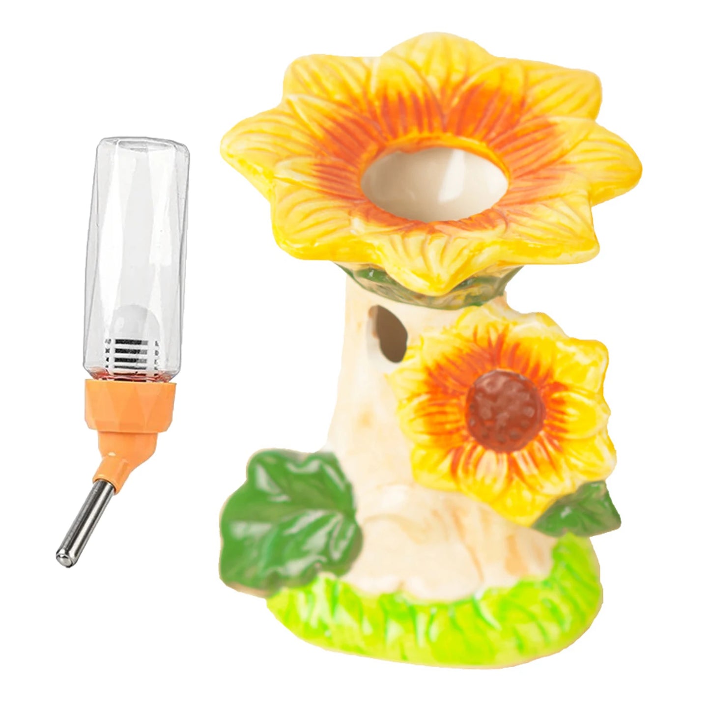 Bottiglia d'acqua per criceti - Girasole