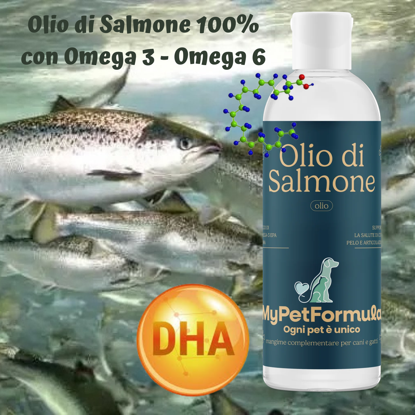 Integratore Alimentare - OLIO DI SALMONE