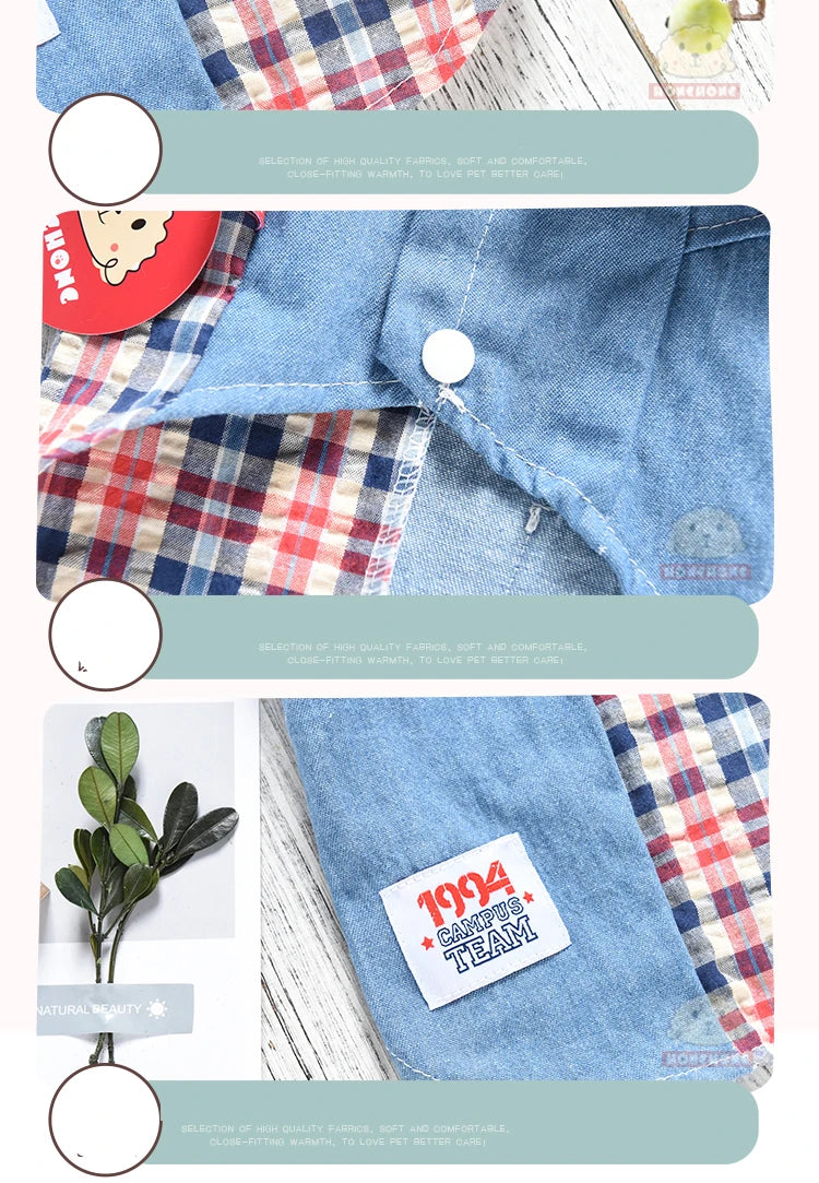 Giacca casual jeans e tweed