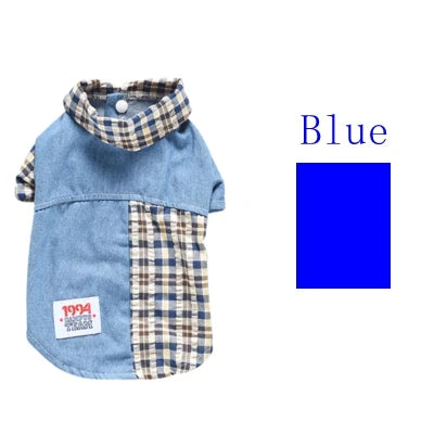 Giacca casual jeans e tweed