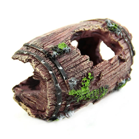 Ornamenti per acquari in resina Decorazioni Barile artificiale Grotta Accessori paesaggistici per acquario Decorazione sfondo