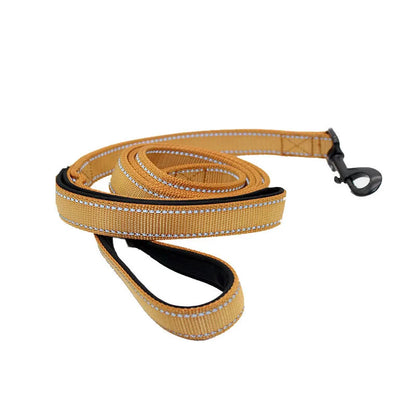 Guinzaglio per cani Dual Handle Hands Free Running guinzaglio ammortizzante elastico estensibile cuciture riflettenti cintura in vita regolabile