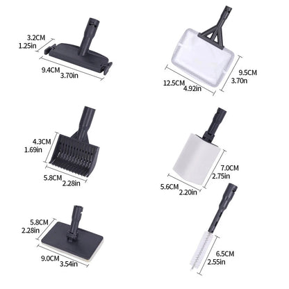 Kit strumenti per pulizia acquario 6 in 1