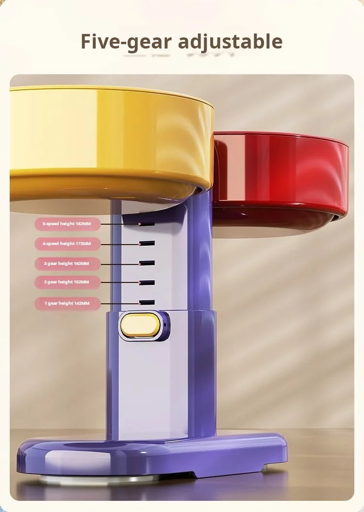 Mangiatoia per animali domestici Ciotole per cani rialzate Stoviglie regolabili in altezza Alimentazione e acqua per cani di piccola taglia Alimentazione per irrigazione