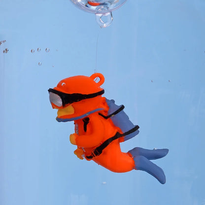 Aquarium Dekorationen Cartoon Mini Taucher Simulierte Meerjungfrau Schwimmende Aquariendekoration Aquarium Anhänger Kiki Aquarium Zubehör