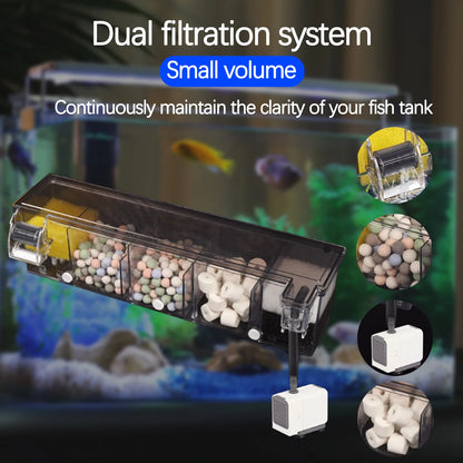 Filtro biochimico superiore multifunzione con pompa per acquario