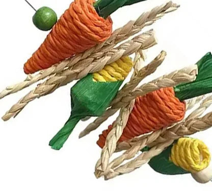 Strohspielzeug für Kleintiere