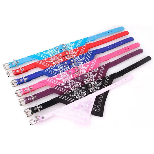 Simpatica bandana regolabile per cani