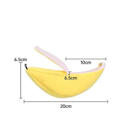 Banane Hamster Bett Kleine Tiere Haus Hängematte für Haustiere Holländisches Schwein Igel Ratte Meerschweinchen Lebensraum Chinchilla Zuckergleiter Spielzeug Kleidung