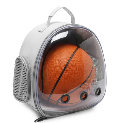 Zaino da viaggio trasparente per animali