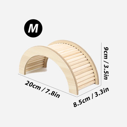 Scaletta per criceti in legno