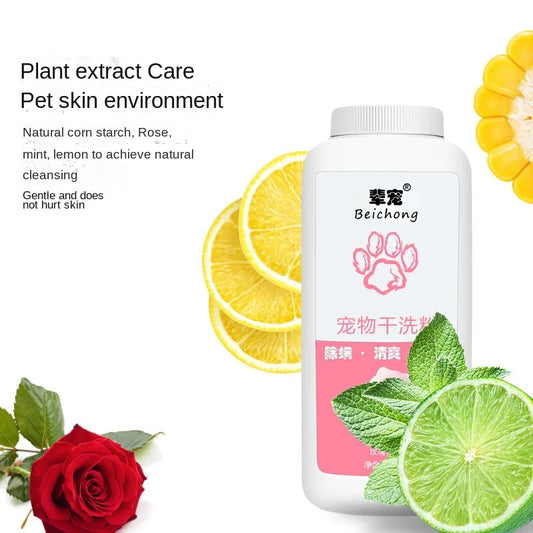 Shampoo secco in polvere