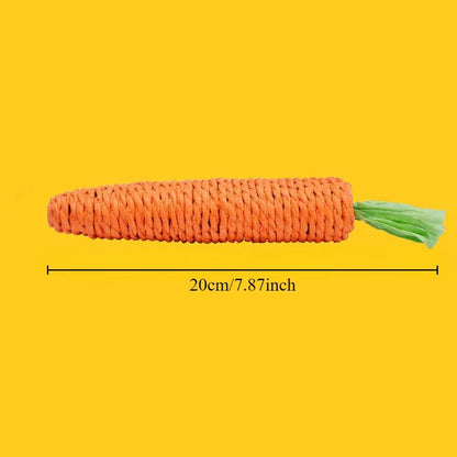 Giocattolo per animali carota
