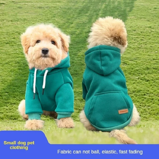 Felpa con cappuccio per cani