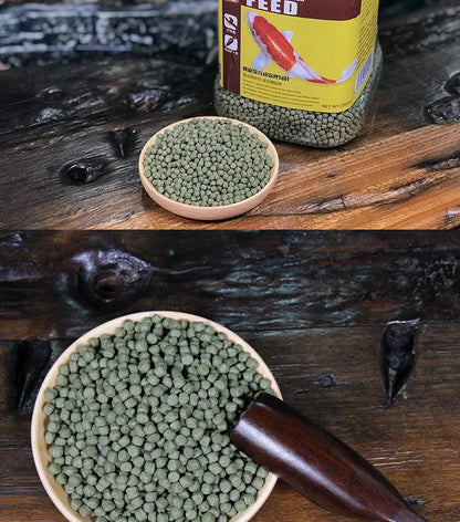 Cibo per carpe Koi, pesci rossi e pesci ornamentali
