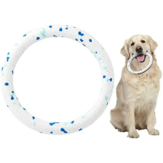 Giocattoli ad anello per morso di cane per masticatori aggressivi DurableDog Bite Ring Toys per cani di taglia piccola e media per Fetch Chew Play accessori per cani