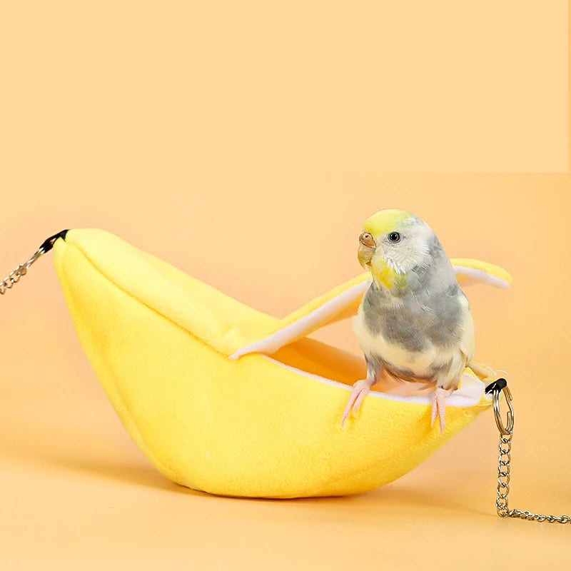 Banane Hamster Bett Kleine Tiere Haus Hängematte für Haustiere Holländisches Schwein Igel Ratte Meerschweinchen Lebensraum Chinchilla Zuckergleiter Spielzeug Kleidung