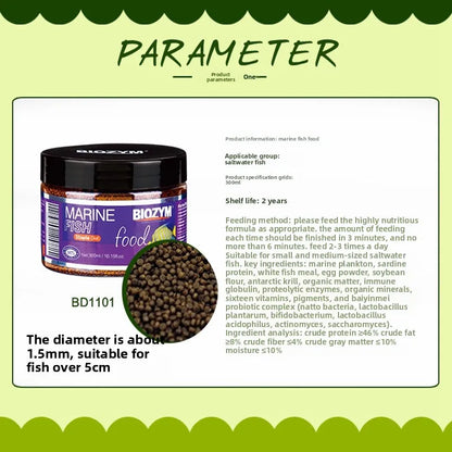 BIOZYM Mangime per pesci marini