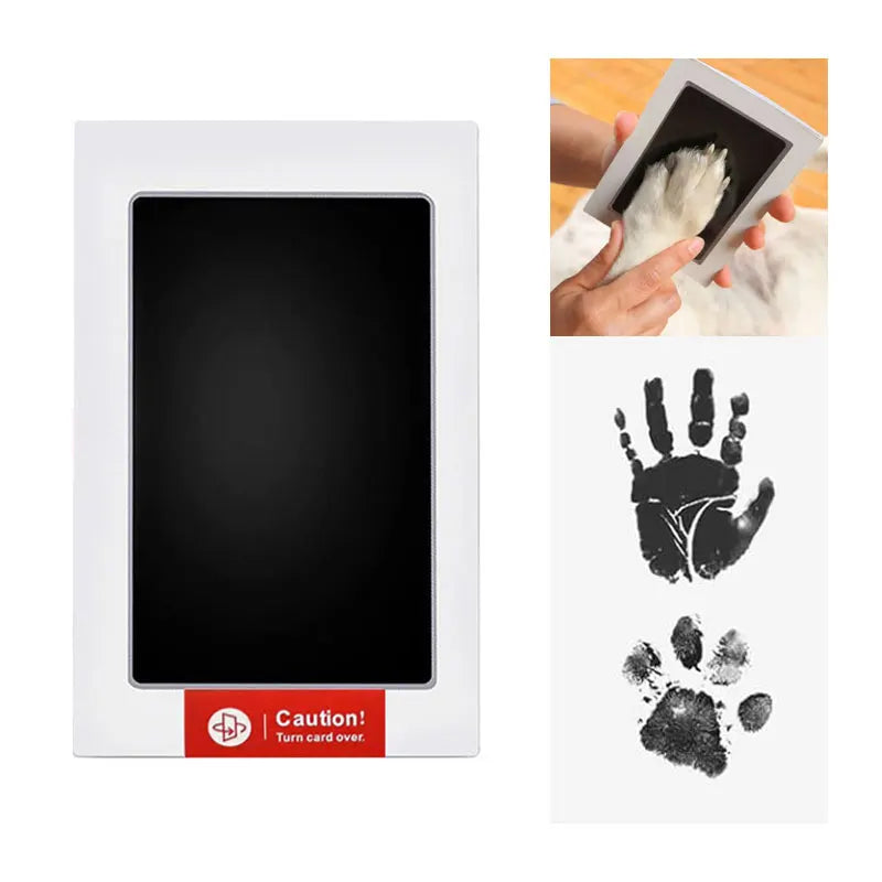 Gatto Zampa di cane Stampa Touch pulito Tampone di inchiostro Facile fai da te Impronte di mani Tampon di inchiostro Cani da compagnia Gatti Zampa Naso Stampe Regali souvenir