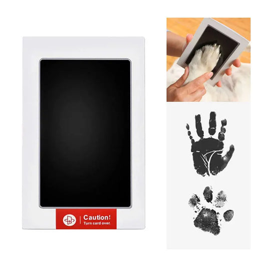 Gatto Zampa di cane Stampa Touch pulito Tampone di inchiostro Facile fai da te Impronte di mani Tampon di inchiostro Cani da compagnia Gatti Zampa Naso Stampe Regali souvenir