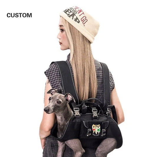 Zaino con logo personalizzato per cani Imbracatura per cani per tutto il corpo con manico Imbracature per sollevamento cani per cani anziani Cani disabili Forniture per animali domestici