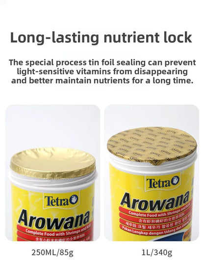 Pellet galleggianti per Arowana