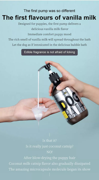 Haustier-Badeshampoo, trockene Haut für Hunde, Anti-Juckreiz, Flohschutz, Duschgel, Haustier-Dusche, Zeckenschutz, Hundehaarpflege, Reinigung, Körperwaschseife, Zubehör