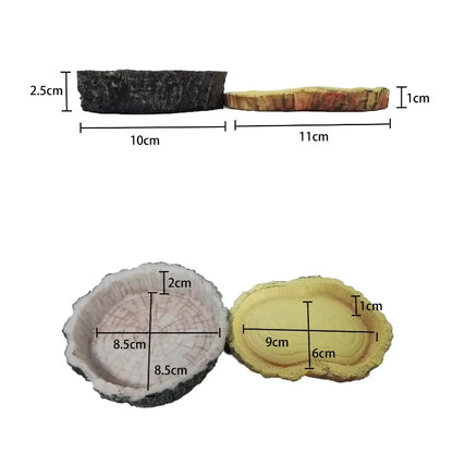 Ciotola per rettili in resina
