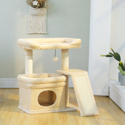 Piccolo albero per gatti  con tiragraffi