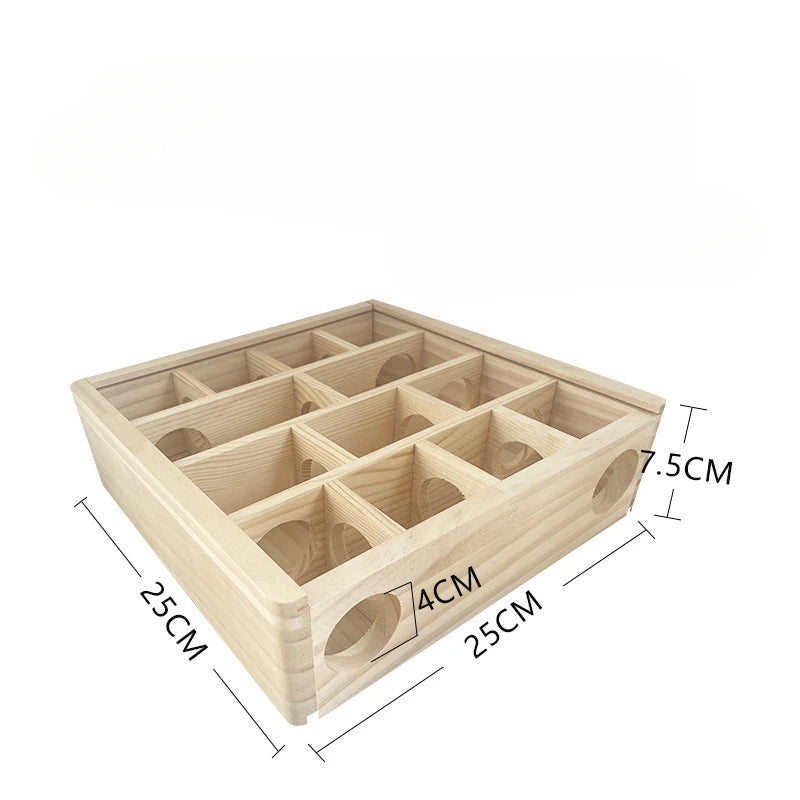 Labirinto in legno per criceti