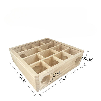 Labirinto in legno per criceti