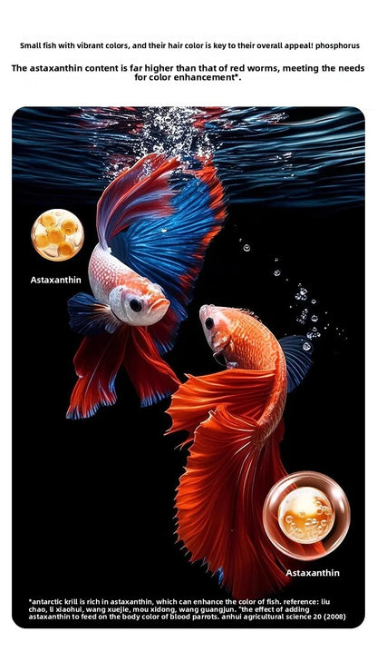 Cibo secco pesci e tartarughe - Krill & Gamberetti