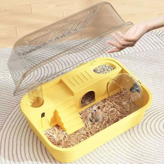 Gabbia per criceti a doppio strato portatile
