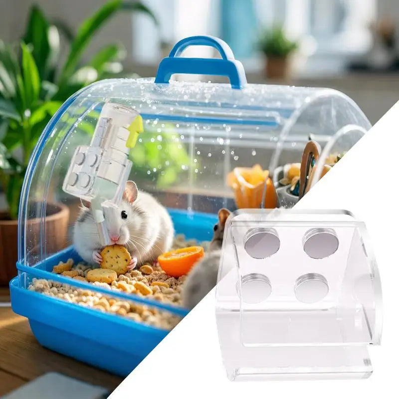 Supporto magnetico per bottiglia d'acqua per piccoli animali