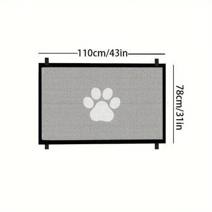 Porte a rete per cani portatili, reti isolanti per cani, recinzioni di sicurezza per cani e gatti e forniture per animali domestici Non perforate per garantire la sicurezza degli animali domestici