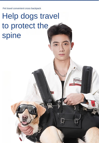 Zaino con logo personalizzato per cani Imbracatura per cani per tutto il corpo con manico Imbracature per sollevamento cani per cani anziani Cani disabili Forniture per animali domestici