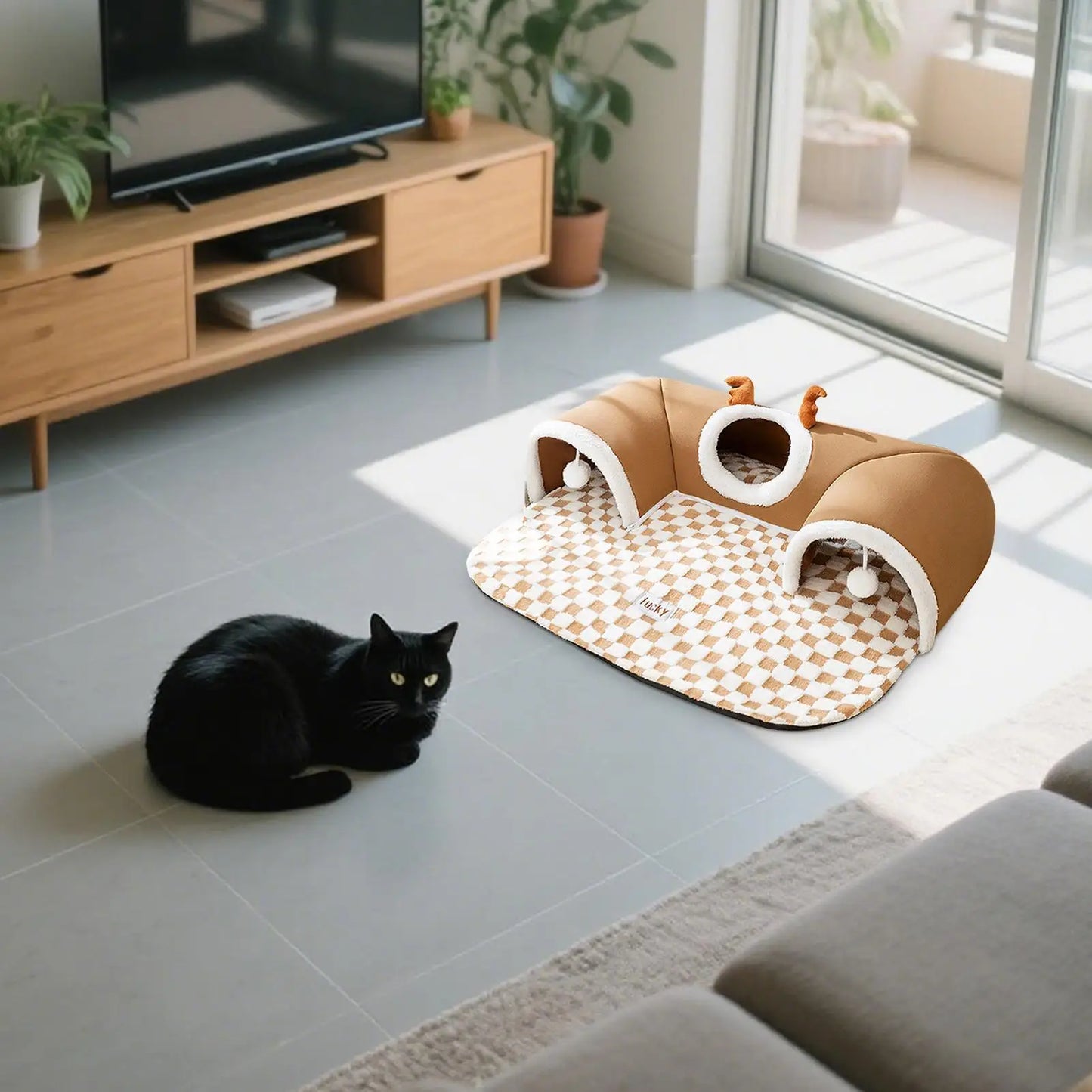 Tunnel gatti 3 posti