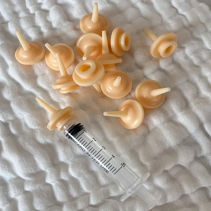 Tettarelle varie misure in silicone